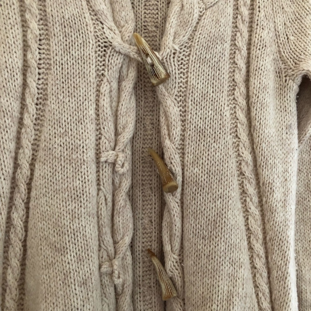 Anthropologie: Like New! Toggle Button Sweatercoat - image 3